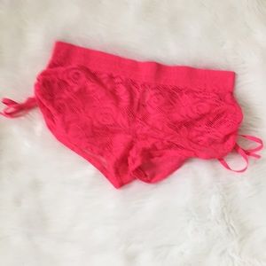 OP Mesh Hot Pink Beach Swim Shorts XL